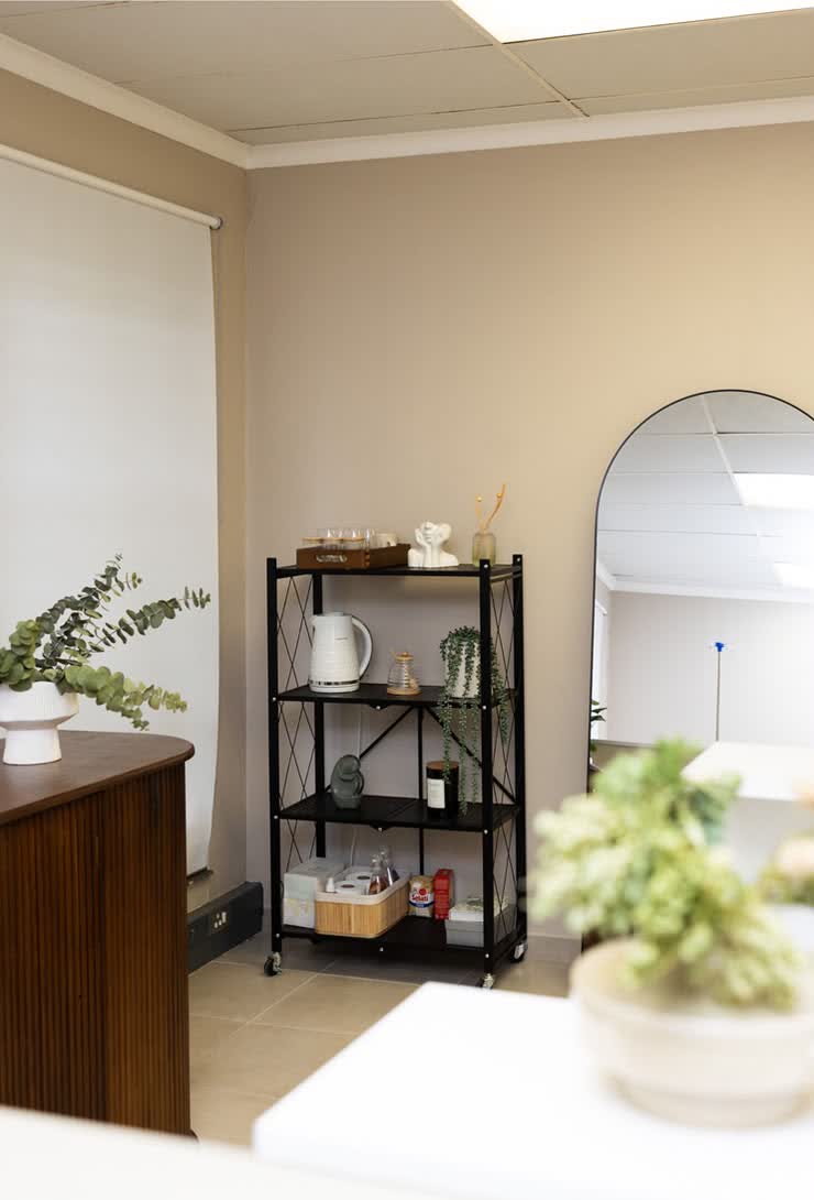 Studio interior corner